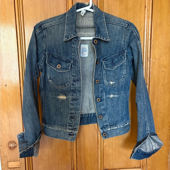 Rogan Denim Shrunken Jean Jacket - Picture 2 of 5